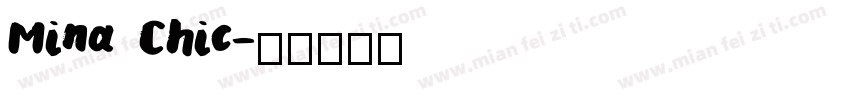 Mina Chic字体转换
